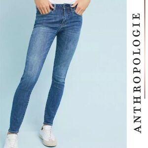 ANTHROPOLOGIE Pilcro and the Letterpress High Rise Denim Leggings Size 31